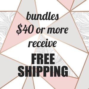 Orders $40 or more get FREE SHIPPING!